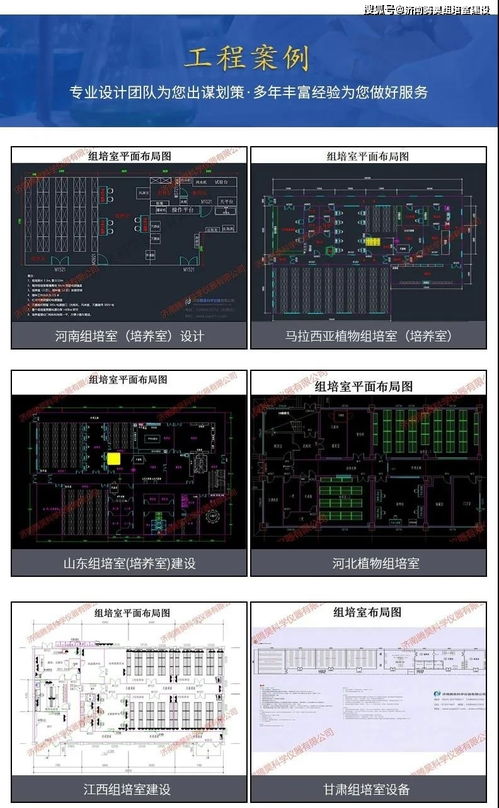 河北红薯与甘薯组培室设计图、设备配置及计算机软硬件辅助方案